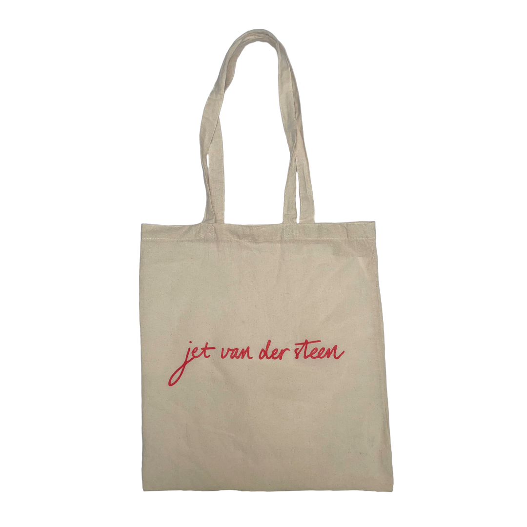 Tote bag 'alles komt, alles gaat' - jet van der steen