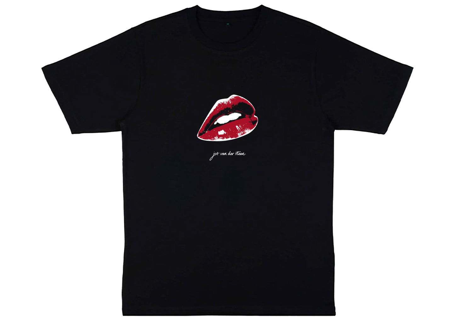 T-shirt Lippen - jet van der steen