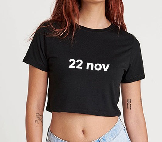 Crop top 22 November - jet van der steen