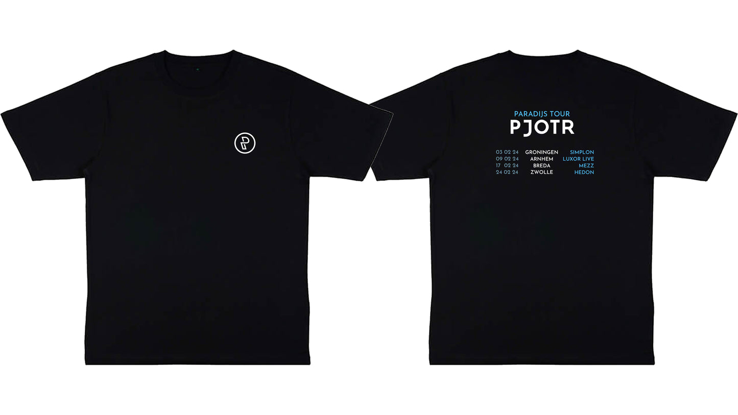 T-shirt Paradijs tour - Pjotr