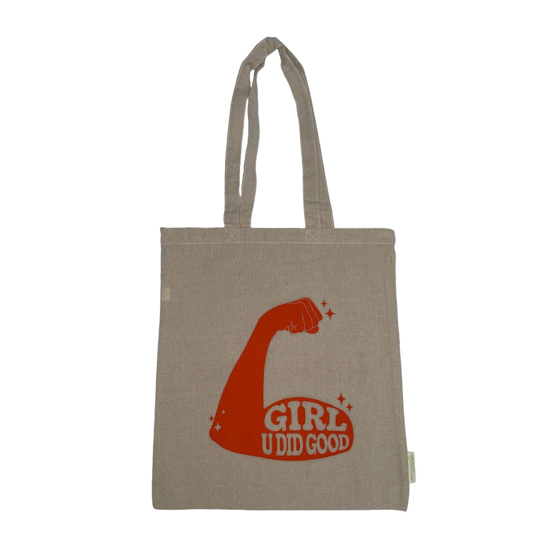 Tote bag 'girl u did good' - Katie Koss